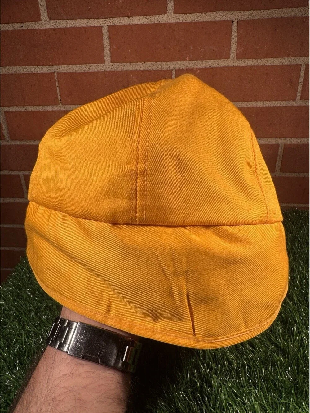 VTG 70/80’s Dekalb Pfizer Genetics Seed Co. Hat With Ear And Neck Flap Size M